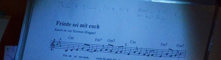 Der Friede sei mit euch